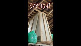 Adding a Skylight to our new Living Room #velux #skylights
