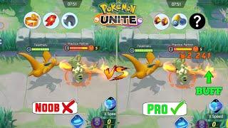 Dragonite Correct Build For Brutal Damage ! 1 minute tips | Dragonite Pokemon unite build