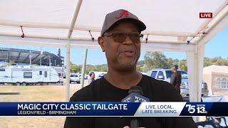 Time for a tailgate: Fans turn Legion Field into a home ahead of Magic City Classic