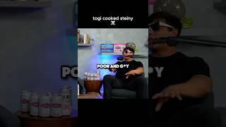 steiny has no aura #togi #funny #gymbro #gymrat #memes #podcast #aura #bodybuilding #real #fitness