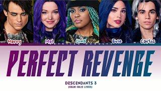 Descendants 3 - Perfect Revenge. The Rise Of Red (Color Coled Lyrics)