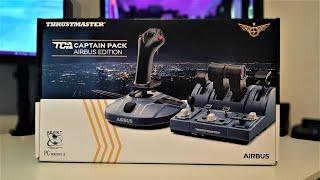 Thrustmaster TCA Captain Pack Airbus Edition Unboxing, Review, Test in X Plane 11