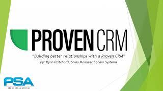 Proven CRM Demo for Restoration Contractors - PSA Restoration Management System