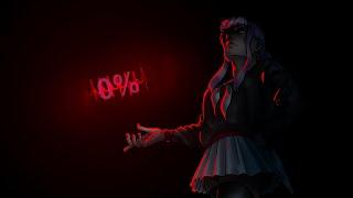 Челлендж - игра на 0% рассудка в Яндере симулятор / Yandere Simulator