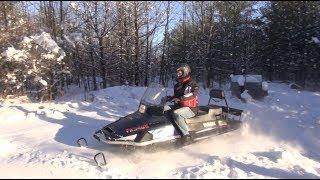 Yamaha Viking VK540, test ride, PowerModz recovery sled!