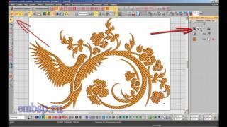 Wilcom EmbroideryStudio e4.2 уроки курсы Redwork