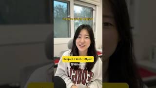 Basic Korean sentence structure, It is so easy #learnkorean