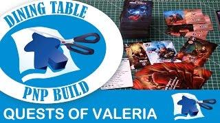 Build: Quests of Valeria - Dining Table Print & Play