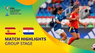 Spain v Paraguay | FIFA U-20 Women's World Cup Colombia 2024 | Match Highlights