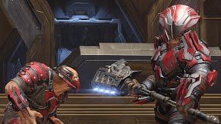 Halo Infinite AI Battle - Brute Berserkers vs Brute Chieftains