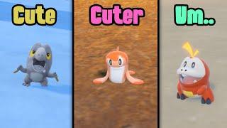 Top 25 CUTEST NEW Pokemon Scarlet and Violet