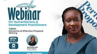 Elements of Effective Proposal Writing (Humanitarian Global)