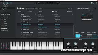 Arturia Pigments Free Presets - Shallow - Vicious Antelope presets walkthrough