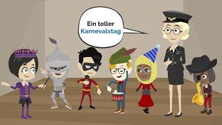 Deutsch lernen | Ein Toller Karnevalstag.