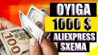 SUPER SXEMA! OYIGA 1000$ INTERNETDA PUL ISHLASH SARMOYASIZ | ALIEXPRESS ORQALI PUL ISHLASH