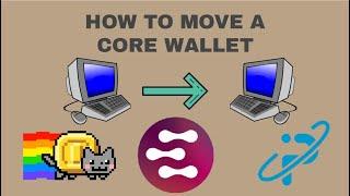 How To Move and restore Core Wallets Like Neoxa, Pulsar, NyanCoin,...