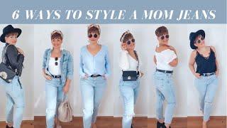 6 ways to style a mom jeans | Salirasa