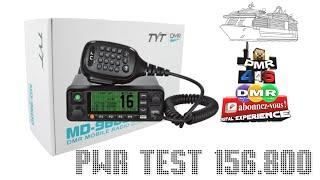 Tyt Md-9600 Test PWR VHF marine 156.800