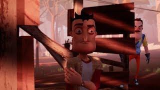WHAT HAPPENED TO HIS HOUSE!?! | Hello Neighbor [Full Release] Act 3