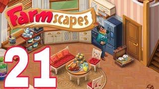 FARMSCAPES (Playrix) - Gameplay Walkthrough Part 21 iOS / Android Farmscapes Full Game Day 11