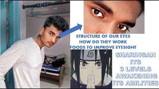 In detail eye structure|function|foodsimproveeyesight?|sharingandojutsu kekiegenkaiwanahaveexplained