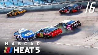 ДАВНЕНЬКО НЕ БЫЛО АВАРИЙ - NASCAR Heat 5 #16