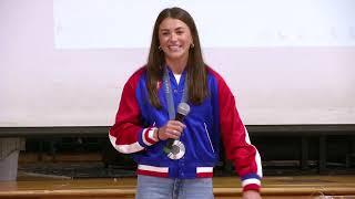 Highland Park Welcomes Olympic Diver Kassidy Cook 2024