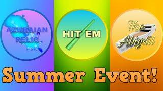 [EVENT] How to get all items in the Summer 2023 Event in Roblox Mega Boss Survival + Showcase!