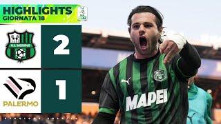 Sassuolo-Palermo 2-1 | la perla di PIERINI vale la settima vittoria di fila | HIGHLIGHTS Serie BKT