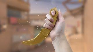 Как сделать KARAMBIT из Standoff 2 из картона в скине “Gold” ⭐️