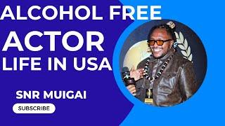 Snr Muigai a popular TV actor in Kenya Starting from square 1 in USA