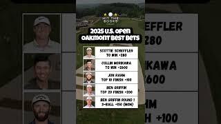 Huf locks in his picks for the 2025 U.S. Open at Oakmont! Are you tailing? ️