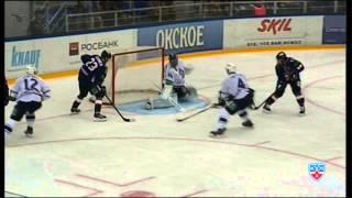 Суперсэйв Александра Шарыченкова / Sharychenkov's splendid save on Hietanen's shot