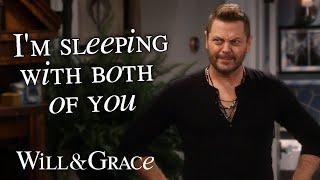 Everyone thirsting over Nick Offerman in Will & Grace | Will & Grace