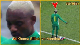 Khama billiat returns to South Africa  since leaving Kaizer chiefs️🟡 with a goal vs  Namibia