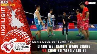 Chen Bo Yang/Liu Yi vs Liang Wei Keng/Wang Chang - SF - Denmark Open 2024