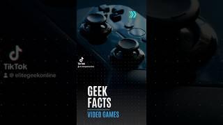 Elite Geek Facts: Video Games #geekfacts #videogames #supermario #videogamefacts