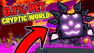 0.1% BOSS PET DESTROYS THE CRYPTIC WORLD... Slashing Simulator