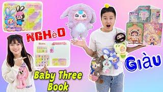 Baby Three Nhà Nghèo Với Nhà Giàu | Tự Làm Baby Three Book