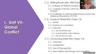 Time Period 4 Review (1900 to Present)