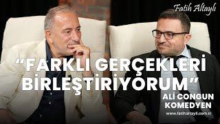 Fatih Altaylı ile Pazar Sohbeti: "Farklı gerçekleri birleştiriyorum!" / Komedyen Ali Congun