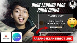 Cara Buat Landing Page di Canva dan Pasang Iklan Direct Link