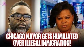 Watch Chicago Mayor Brandon Johnson Squirm as He's Fact Checked on LIVE TV!