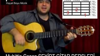 Gönülçelen - Teoman - Gitar Dersi ( Pratik Gitar Kursu )