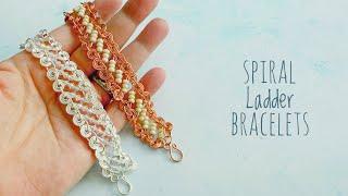 Wire Wrapped Bracelet Tutorial - Stunning Spirals