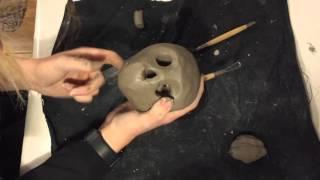 Clay Skull