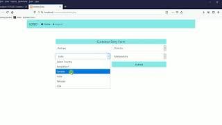 Dynamic Dependent Dropdown and Auto Select Box PHP SQL Bootstrap-with Source Code