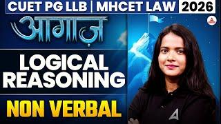 CUET PG 2026- Logical Reasoning NON VERBAL  | CUET PG LLB & MHCET Law 2026 | CUET PG LLB
