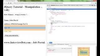 WRAP METHOD IN JQUERY DEMO TAMIL