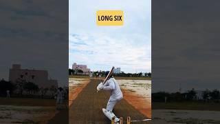 LONG SIX | SLOG SWEEP RANGE HITTING #gopro #cricketshorts #cricket #powerhitting #cricketlover #six